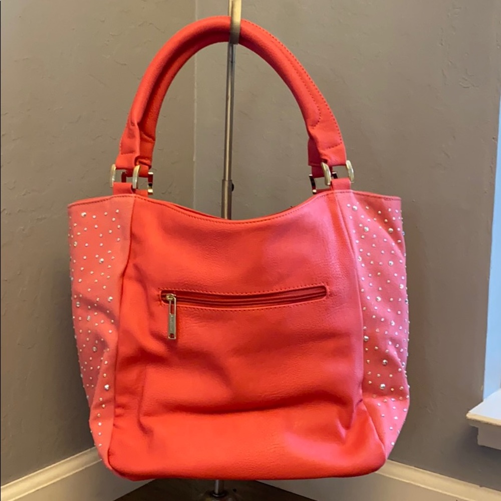 Pink Rhinestone Tote - Picture 3 of 4